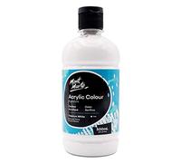 MONT MARTE Colore Acrilico Flacone 500ml - Bianco Tatanio