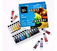 Mont Marte Colori ad Olio per Pittura - 24 pezzi in Tubi da 12 ml - Set di pittura ad olio firmato
