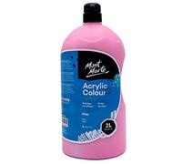 Mont Marte Discovery School Acrilico, 2 litri Ideale per studenti e artisti. Eccellente copertura e asciugatura rapida. Coperchio con pompa incluso.