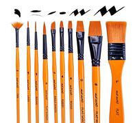MONT MARTE Set di pennelli per pittura artistica, acrilico, 15 pezzi