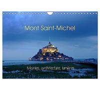 Mont Saint-Michel (Calendrier mural 2027 DIN A4 vertical), CALVENDO calendrier mensuel: Marées, architecture, lumières