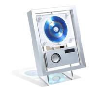 Montabile a parete Music Frame Lettori Cd Musica Cornice Decorativa Foto Caratteristiche Include CD, USB, FM, Bidirezionale Bluetooth 5.1, 6 colori chiari, con telecomando, per casa, galleria, ufficio