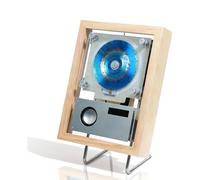 Montabile a parete Music Frame Lettori Cd Musica Cornice Decorativa Foto Caratteristiche Include CD, USB, FM, Bidirezionale Bluetooth 5.1, 6 colori chiari, con telecomando, per casa, galleria, ufficio