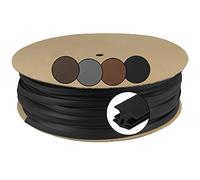 Montafox Nastro per Giunti per terrazze Nastro sigillante per Giunti Larghezza 5-7 mm/Lunghezza 100 m Nero Pannelli terrazze WPC Pietra Legno