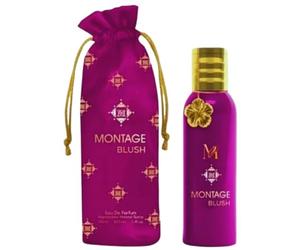 Montage Blush, Eau de Parfum, Profumo da Donna, Natural Spray, 100ml, Persistenza Intensa, Raffinata, Floreale e Aromatico