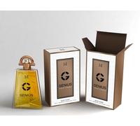 MONTAGE-Profumo Uomo Eau de TOILETTE GENIUS POUR HOMME Flacone da 100ML (Oro)
