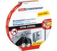 TESA 55792 - Nastro di montaggio tesa Powerbond® Ultra Strong, 5,0 m x 19 mm