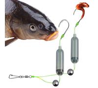 Montages de Pêche - Systèmes de Pêche pour C rappie | Attracte ur Anti-Accrocha à Dou ble c Flotteurs Inv our Poi Côti s, t Pêch à a Traîne