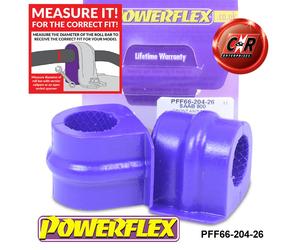 Montaggi Barra Antiribaltamento Anteriore Powerflex PFF66-204-26 26mm