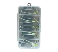 Montaggi per il surfcasting della spiaggia 5 Pezzi Attrezzature Ami Pesca | Montaggi Per La Pesca Di Cernia In Acqua Salata Per Pesce Gatto Flet Cernia Flestano Vivaneau Trota Bar Attrezzature Pesca