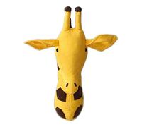 Montaggio a parete Animale Per Testa Giocattolo Farcito Peluche Giraffa Testa Decor Camera Bambino Camera Decorazione Per Camera Da Letto Estetica