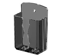 Montaggio a parete con telecomando - Chic No Drill Floating Rack | Wall Media Organizer Storage Box | Supporto per controller TV | Supporto da parete per TV per condizionatori d'aria, comandi TV in TV