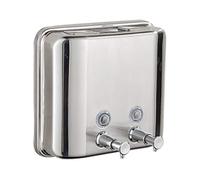Montaggio a parete in acciaio inox dispenser di sapone orizzontale sapone liquido for uso in ospedali, ristoranti, scuole, 1500ml Sanità