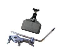 Montaggio a tamburo, morsetto di prolunga per campane di mucca, regolabile, stabile, supporto multifunzione per percussioni, accessori in lega di zinco, morsetti