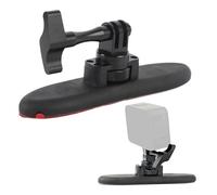 Montaggio del Casco della Fotocamera Action per 13 12 11 10 9 8 7 6 5 4 3, X4 X3 X2 X R, Azione 5 Pro 3 4, Yi, Campark, Rotazione a 360 Gradi, Supporto per Adesivo Flessibile