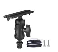 Montaggio di Fish Finder con di installazione della binario in kayak regolabile a base rettangolare Accessori per la pesca