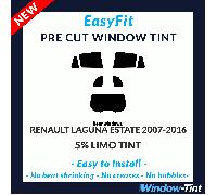 Montaggio Facile Fisso Pre Taglio Tonalità Per Renault Laguna Estate 2007-16 -