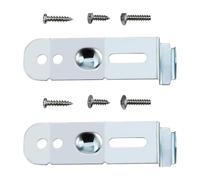 Montaggio lavastoviglie in metallo Facile montaggio 2 staffe 6 viti Sostituzione per AP4450818 2077601 PS4222710 Accessori Supporto per lavastoviglie regolabile