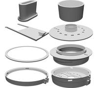 Montaggio Obiettivo Body Cap per Micro 4/3 Fujifilm Quicksnap Flash 30mm