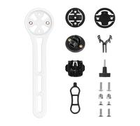 Montaggio per computer da bicicletta, supporto compatto in nylon per GPS e tachimetro, supporto sicuro per bicicletta, fotocamera d'azione e avventure in città o in montagna all'aperto, 14 x 3 x 0,6