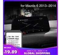 Montaggio per Mazda 6 2013-2014 Mappe Scheda SD Mappe UE Scheda SD CID modificabile Navigazione e scheda GPS