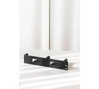 Montaggio rack 1U per 4X o 2X Raspberry Pi 4/5 con PoE HAT - 19 pollici supporto per server | 3D stampato in PETG (grigio, per 2X Pi 4/5 lato destro)