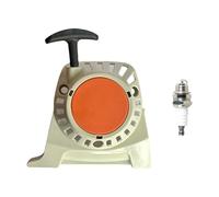 Montaggio rapido di avviamento a strappo per apparecchiature elettriche esterne Adatto a decespugliatori FS91 FS111 FS131 Include robuste scintille Stop Outdoor Tool Recoil Starter Sostituzioni