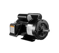 Montaggio rigido corrente CA elettrica asincrona del motore asincrono 3450RPM di monofase 5HP for il compressore d'aria