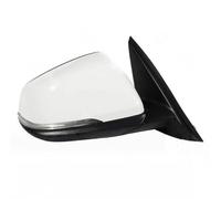 Montaggio Specchio Specchietto Retrovisore Riscaldato Automatico 5 Pin Lato Sinistro Destro Per BMW X1 F48 F49 2016-2020 Linea Tenda Pieghevole Elettrica(White r)