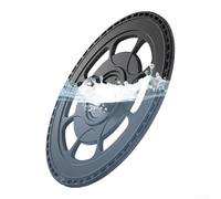 Montaggio staffa mocio e cuscinetti riutilizzabili in microfibra per Roborock e per unità di pulizia sottovuoto Saros 10R Z70