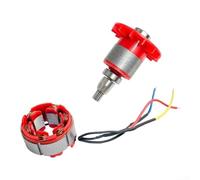 Montaggio statore e rotore per motore elettrico, 6,4 x 4,5 x 2,6 cm + 4,8 x 2,7 x 2,8 cm, avvolgimenti in rame e acciaio legato, resistente alle alte temperature, uso industriale