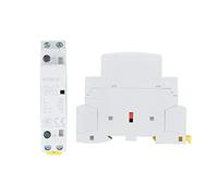 Montaggio su Guida DIN 35 Mm 2P 20A 2NO 24V 220V/230V 50/60Hz Contattore CA Domestico Montaggio su Guida DIN (24 V)
