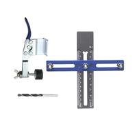 Montaggio Sulla Porta Armadio Posizionamento Rapido Strumento Apertura Del Supporto Portatile In Alluminio Regolabile Guida Per La Foratura Della Porta Installazione Rapida