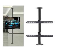 montaggio televisivo a parete, Supporto da soffitto for TV regolabile, girevole a 360°, for altezze multiple da 32 a 75 pollici(110)