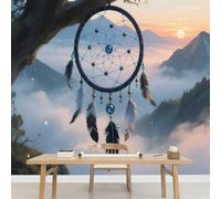 Montagna Acchiappasogni Carta da Parati Murale Paesaggio Dell'Alba Autoadesiva Grande Fotomurali Soggiorno Camera Da Letto Tv Ufficio Ristorante Murales Decorazione Per La Casa 826x589cm
