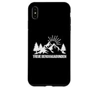 Montagna escursionismo alpinista motivo all'aperto fedeltà vagabondi di montagna Custodia per iPhone XS Max