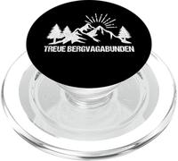 Montagna escursionismo alpinista motivo all'aperto fedeltà vagabondi di montagna PopSockets PopGrip per MagSafe