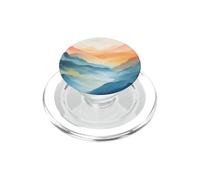 Montagna Estetica Paesaggio Astratto All' PopSockets PopGrip per MagSafe