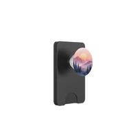 Montagna Foresta Alba Acquerello Natura Paesaggio PopSockets PopWallet per MagSafe
