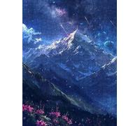 Montagna Meteori Puzzle 4000 Pezzi, 3D Puzzle per Adulti Impegnativo, Educa Puzzles Artistico, Divertente E Stimolante Puzzles Decorativo per La Famiglia, Regalo e Decorazione Pareti FNKL6-649