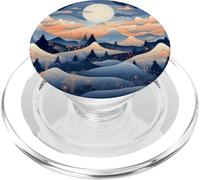Montagne Con Elementi Celestiali Modello PopSockets PopGrip per MagSafe