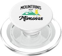 Montagne E Mimose Brunch Sunshine Ragazza Mattina Samosa PopSockets PopGrip per MagSafe
