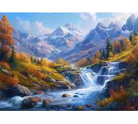 Montagne Fiumi Puzzle 2000 Pezzi 100x70 cm Puzzle Fai da te,Intrattenimento Creativo - Puzzle Per Adulti E Tutta La Famiglie