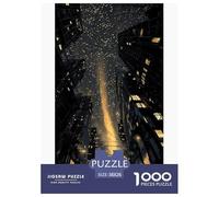 Montagne innevate Puzzles 1000 Pezzi Gioco Di Sfida Giocattolo Adulti E Bambini Città Gioco Di Puzzle Sfida Educativa Attività Di Relax Regalo Decorazione Casa 38x26cm/1000pcs