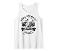 Montagne Rocciose Colorado Paradiso sulla Terra in difficoltà Design Canotta