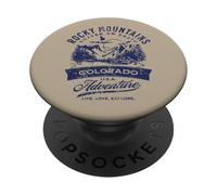 Montagne Rocciose Colorado Paradiso sulla Terra in difficoltà Design PopSockets PopGrip Adesivo