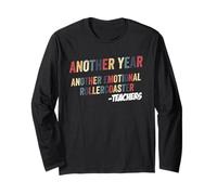 Montagne Russe emotive Back To School Insegnante Educatore Maglia a Manica