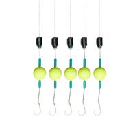 Montajes De Anzuelo para De,Kit De De Giratorio Con - Anzuelos Elásticos Preciso para Entusiastas De Río Aguas Continentales Y Saladas | Anzuelos Acero Inoxidab