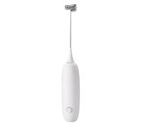 Montalatte a mano, montalatte compatto in acciaio inox, montalatte elettrico portatile in acciaio inox, miscelatore elettrico per latte, cappuccino