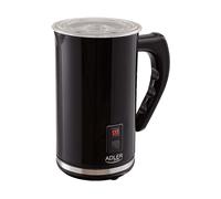Adler Montalatte con Funzione Feat e Potenza 500 W AD 4478, Nero, Taglia Unica Alimentazione, Acciaio Inossidabile, Multicolore